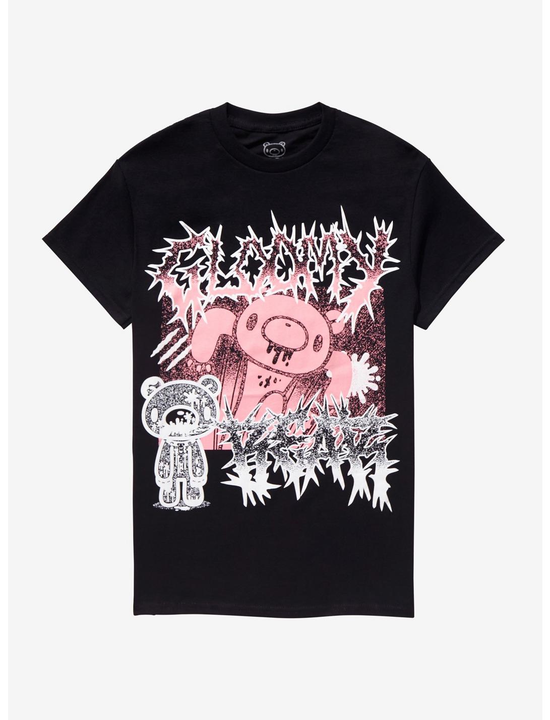 Gloomy Bear Metal Boyfriend Fit Girls T-Shirt, MULTI, hi-res
