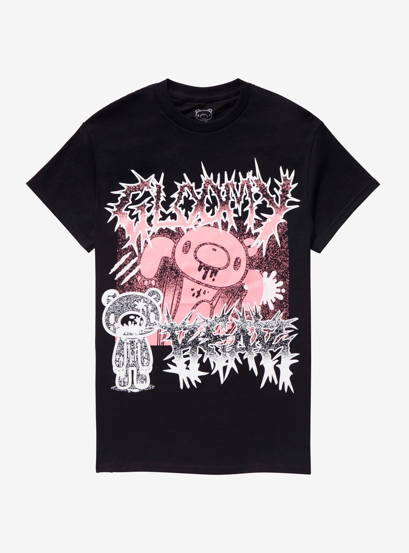 Gloomy Bear Metal Boyfriend Fit Girls T-Shirt, MULTI, hi-res