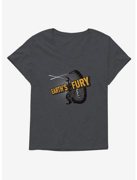 Godzilla Fury Girls T-Shirt Plus Size, , hi-res