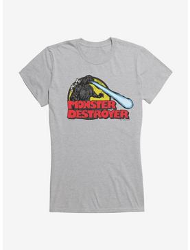 Godzilla Destroyer Girls T-Shirt, HEATHER, hi-res
