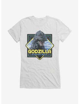 Godzilla Logo Girls T-Shirt, WHITE, hi-res