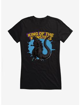 Godzilla Monster King Girls T-Shirt, , hi-res