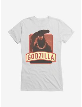 Godzilla Rawr Girls T-Shirt, WHITE, hi-res