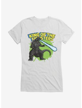 Godzilla The King Girls T-Shirt, WHITE, hi-res
