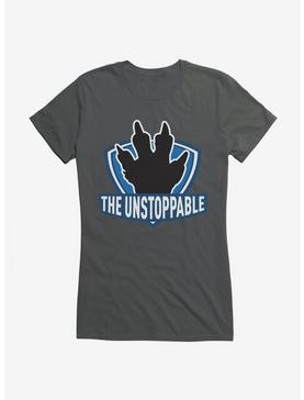Godzilla Unstoppable Girls T-Shirt, CHARCOAL, hi-res