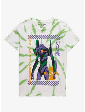 Neon Genesis Evangelion Eva Unit 1 Tie-Dye T-Shirt, , hi-res