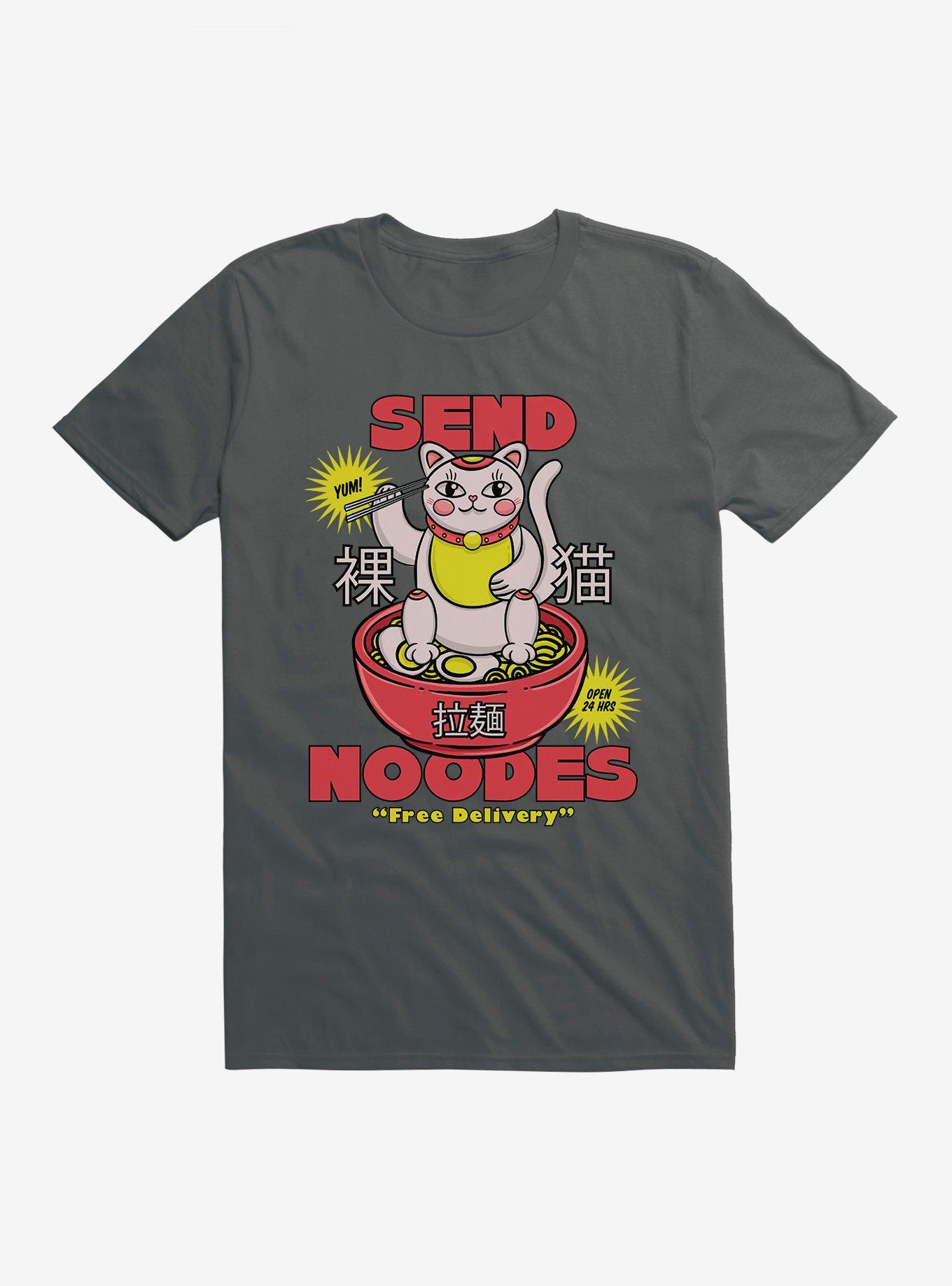 Cats Send Noodes T-Shirt, , hi-res