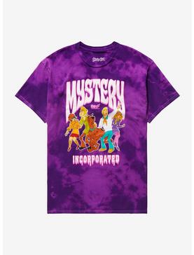 Scooby-Doo! Mystery Incorporated Purple Tie-Dye Boyfriend Fit Girls T-Shirt, , hi-res