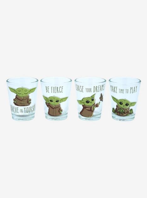 The Mandalorian 4-Piece Shot Glass Set