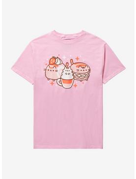 Plus Size Pusheen Bakery Sweets Boyfriend Fit Girls T-Shirt, , hi-res