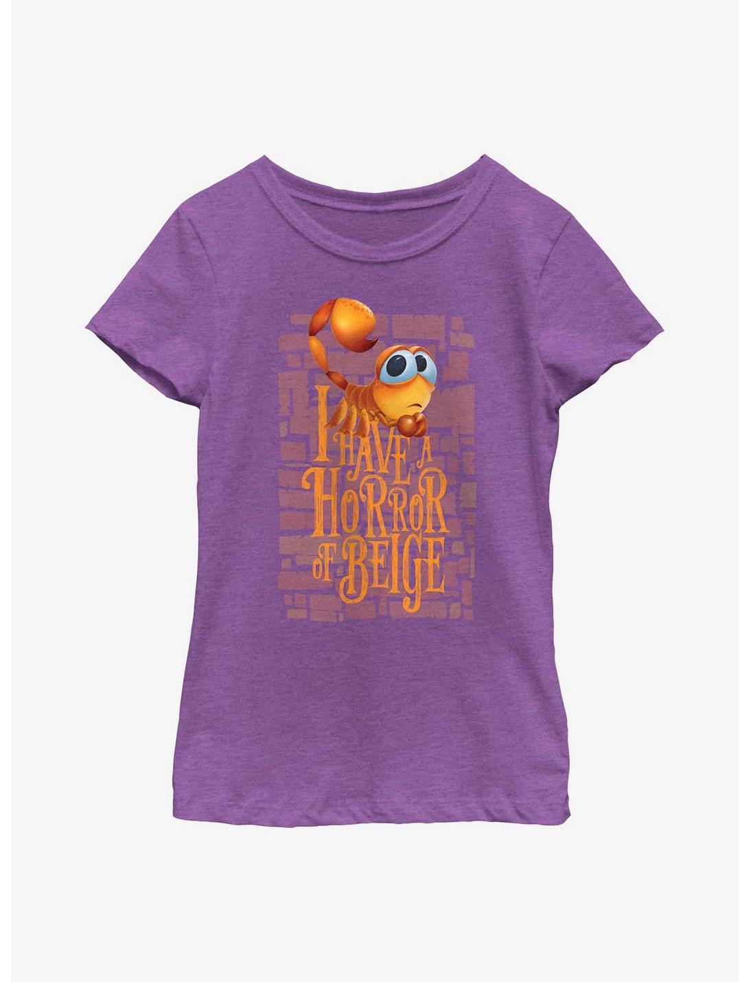 Back To The Outback Horror Of Beige Youth Girls T-Shirt, PURPLE BERRY, hi-res