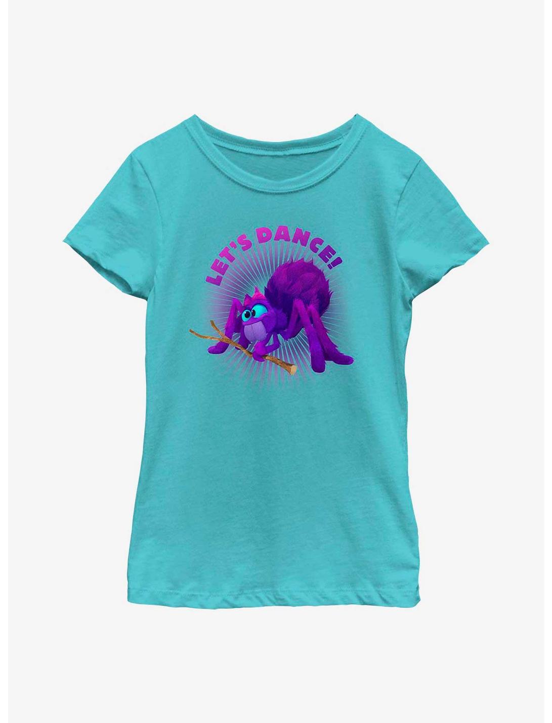 Back To The Outback Let's Dance Spider Youth Girls T-Shirt, TAHI BLUE, hi-res