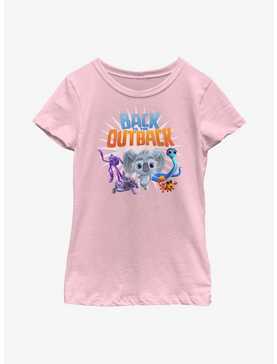 Back To The Outback Logo Group Youth Girls T-Shirt, , hi-res