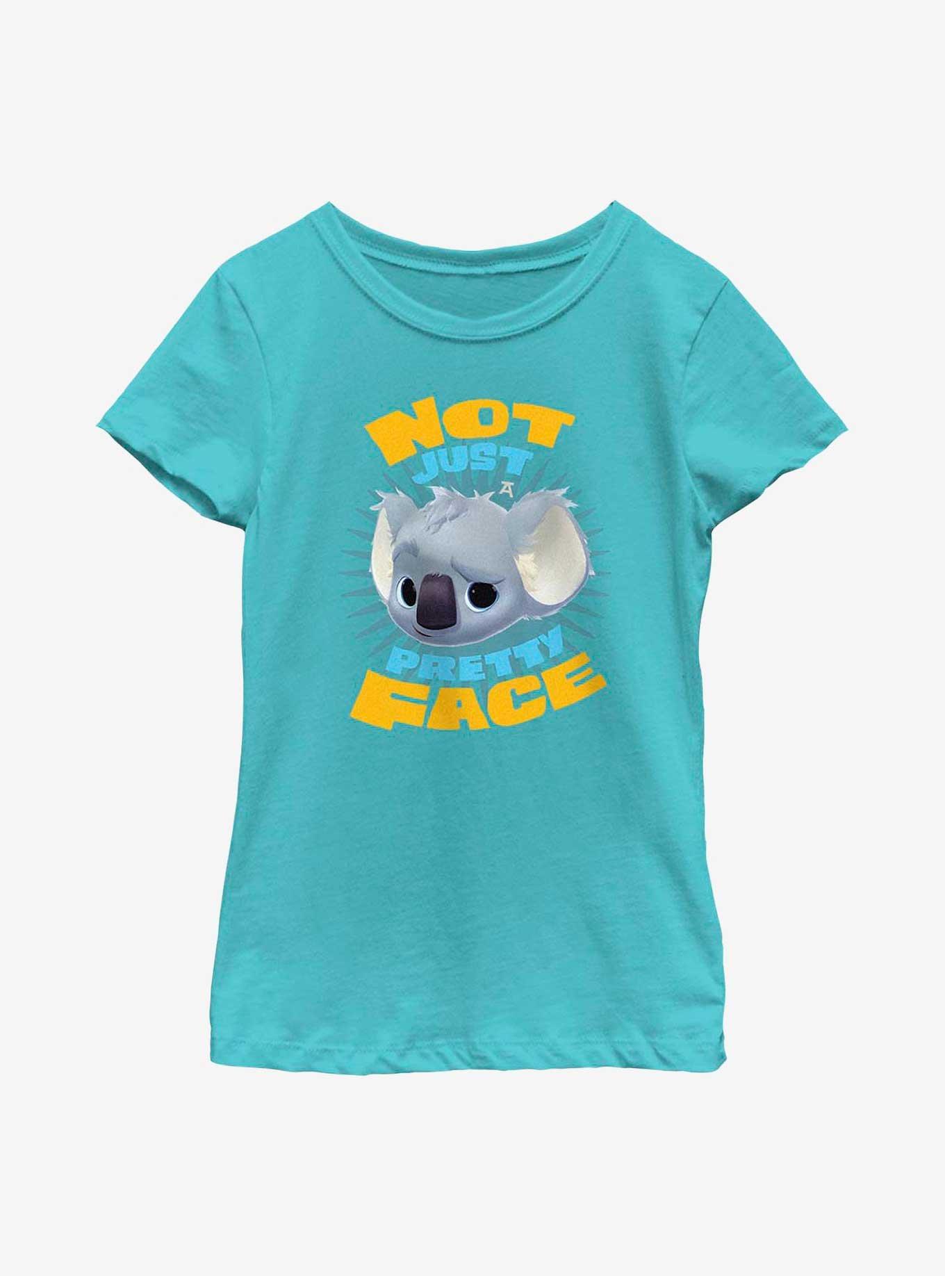 Back To The Outback Not Just A Pretty Face Youth Girls T-Shirt, TAHI BLUE, hi-res