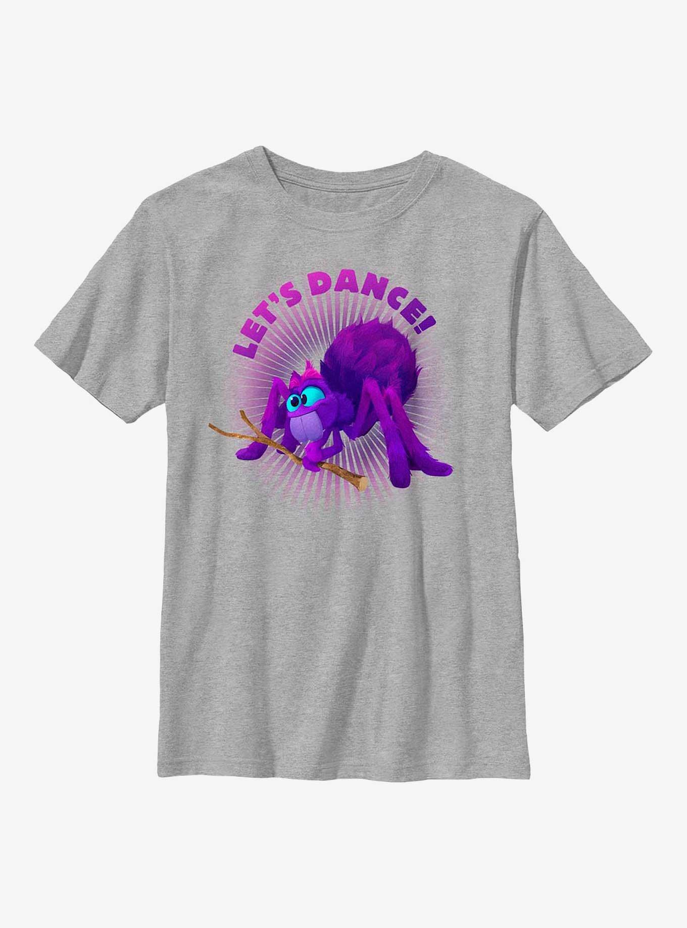 Back To The Outback Let's Dance Spider Youth T-Shirt, ATH HTR, hi-res