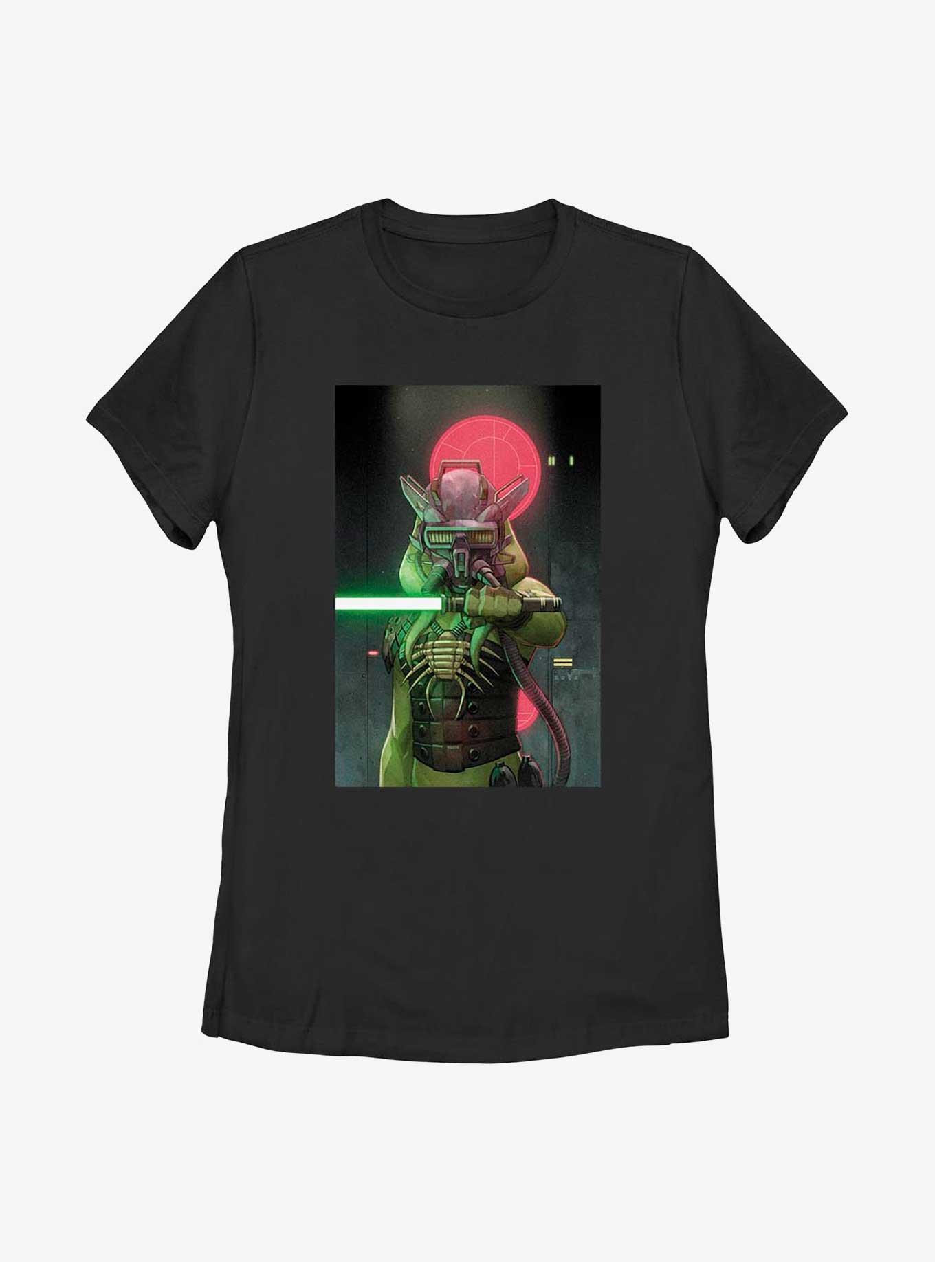 Star Wars: The High Republic Twi'lek Poster Womens T-Shirt, BLACK, hi-res