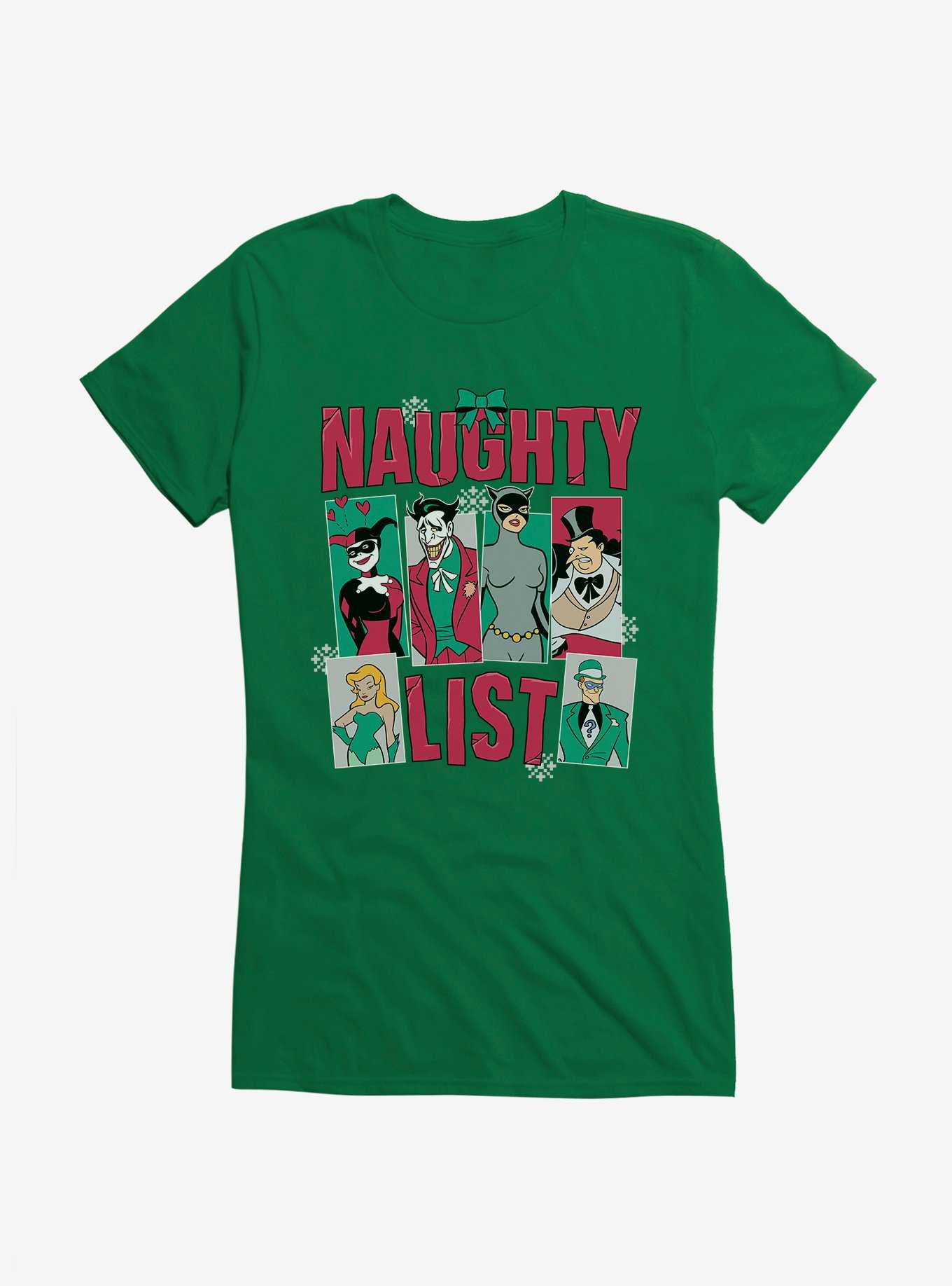 DC Comics Batman Naughty List Girls T-Shirt, , hi-res