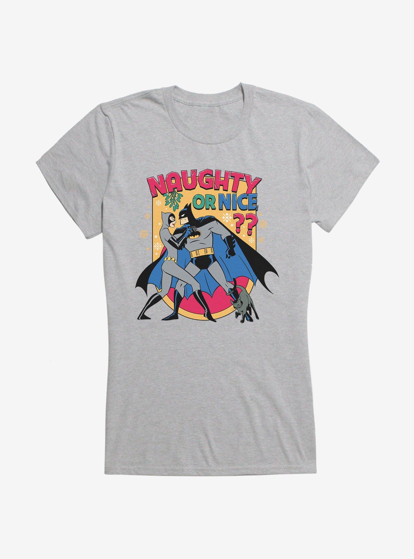 DC Comics Batman Naughty Or Nice Girls T-Shirt, , hi-res
