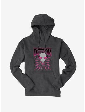 Invader Zim Unique Duty Mode Hoodie, CHARCOAL HEATHER, hi-res