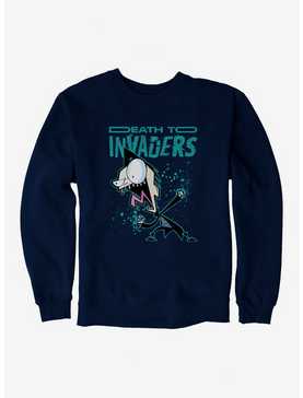 Invader Zim Unique Death Sweatshirt, NAVY, hi-res