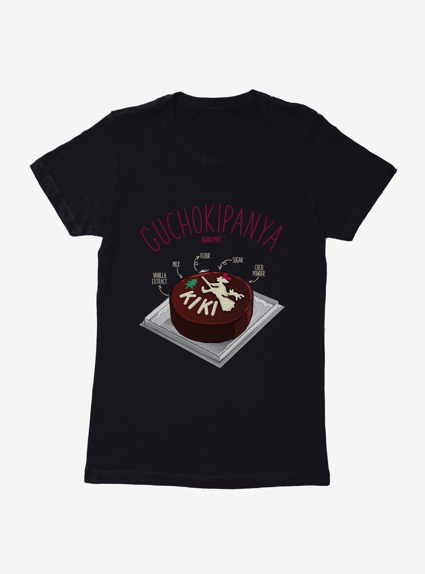 Studio Ghibli Kiki's Delivery Service Guchokipanya Bakery Coco Cake Ingredients Womens T-Shirt, , hi-res