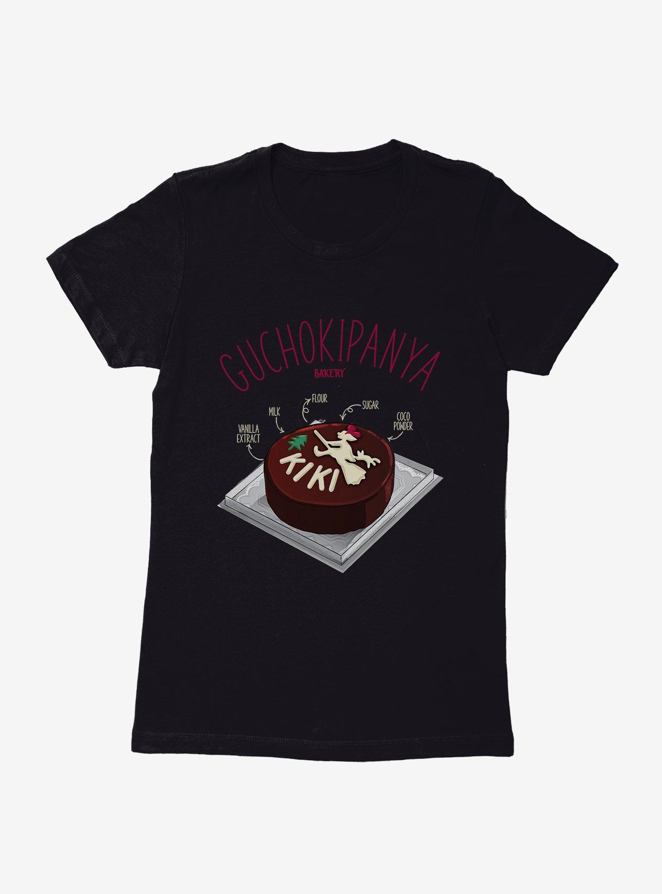 Studio Ghibli Kiki's Delivery Service Guchokipanya Bakery Coco Cake Ingredients Womens T-Shirt, , hi-res