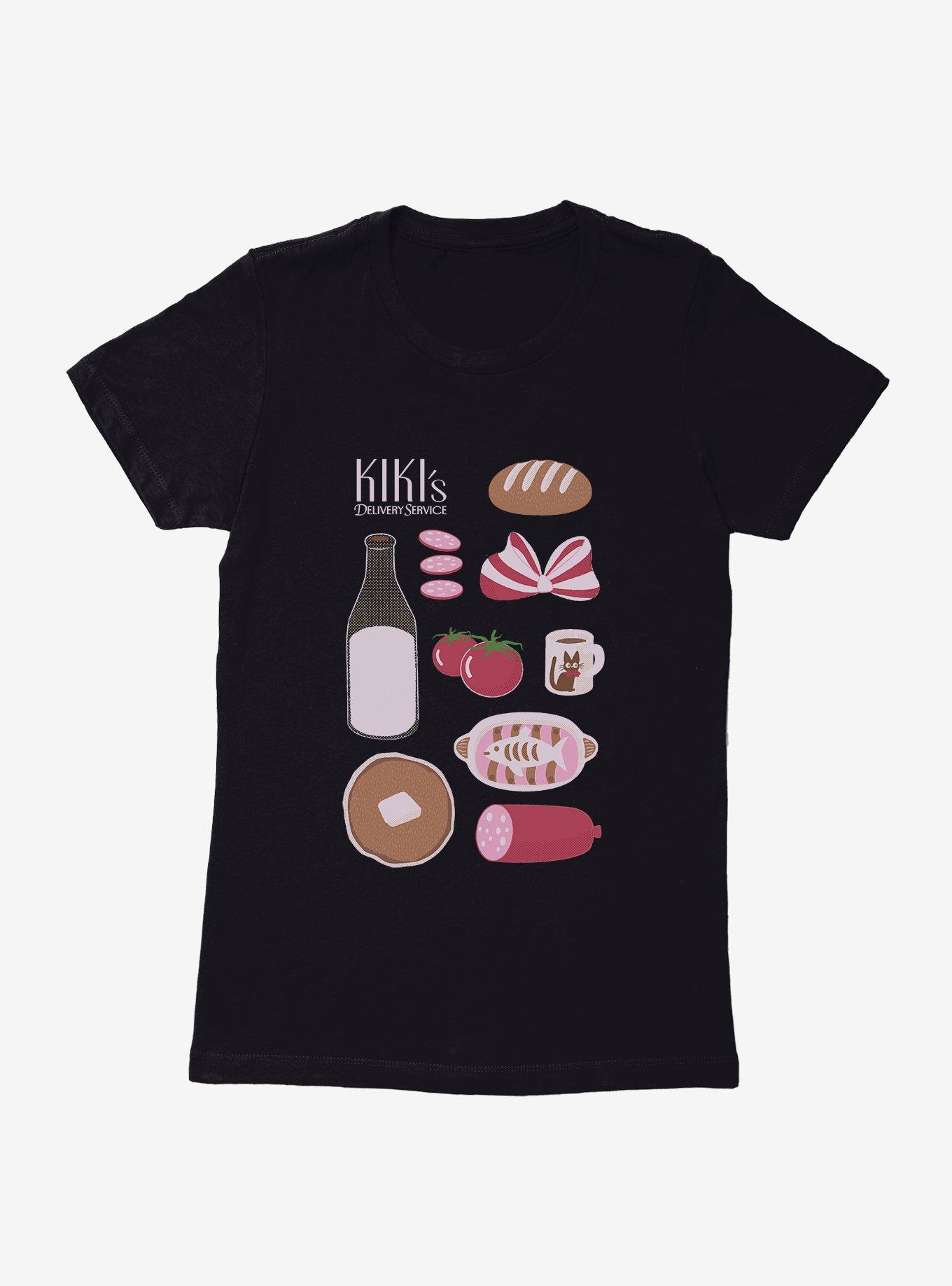 Studio Ghibli Kiki's Delivery Service Essential Foods Womens T-Shirt, , hi-res