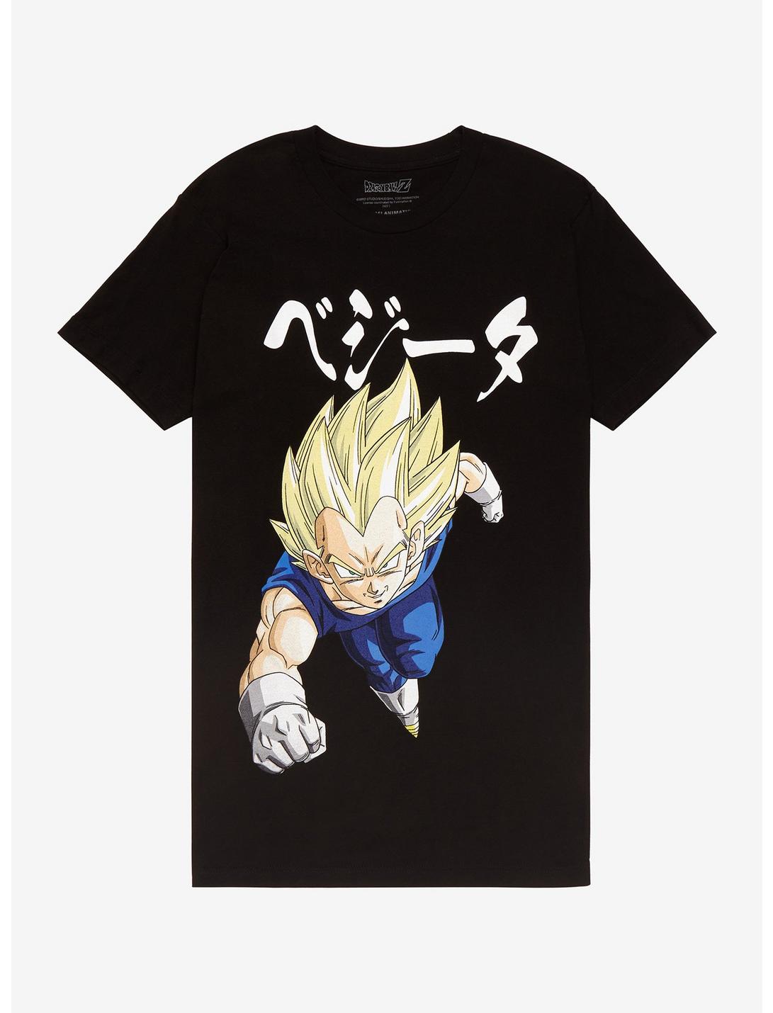 Dragon Ball Z Vegeta T-Shirt, BLACK, hi-res