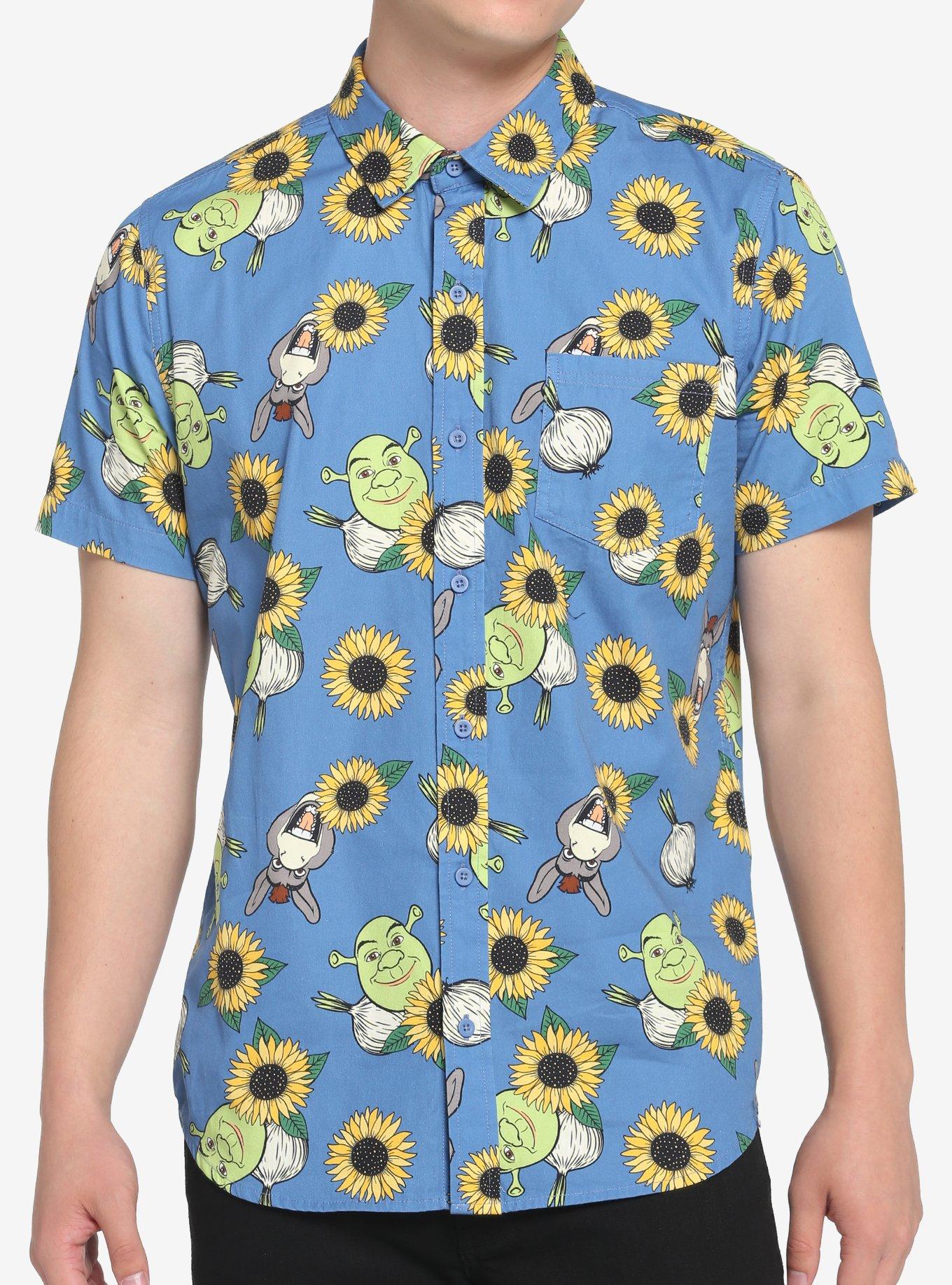 Shrek Besties Woven Button-Up, MULTI, hi-res