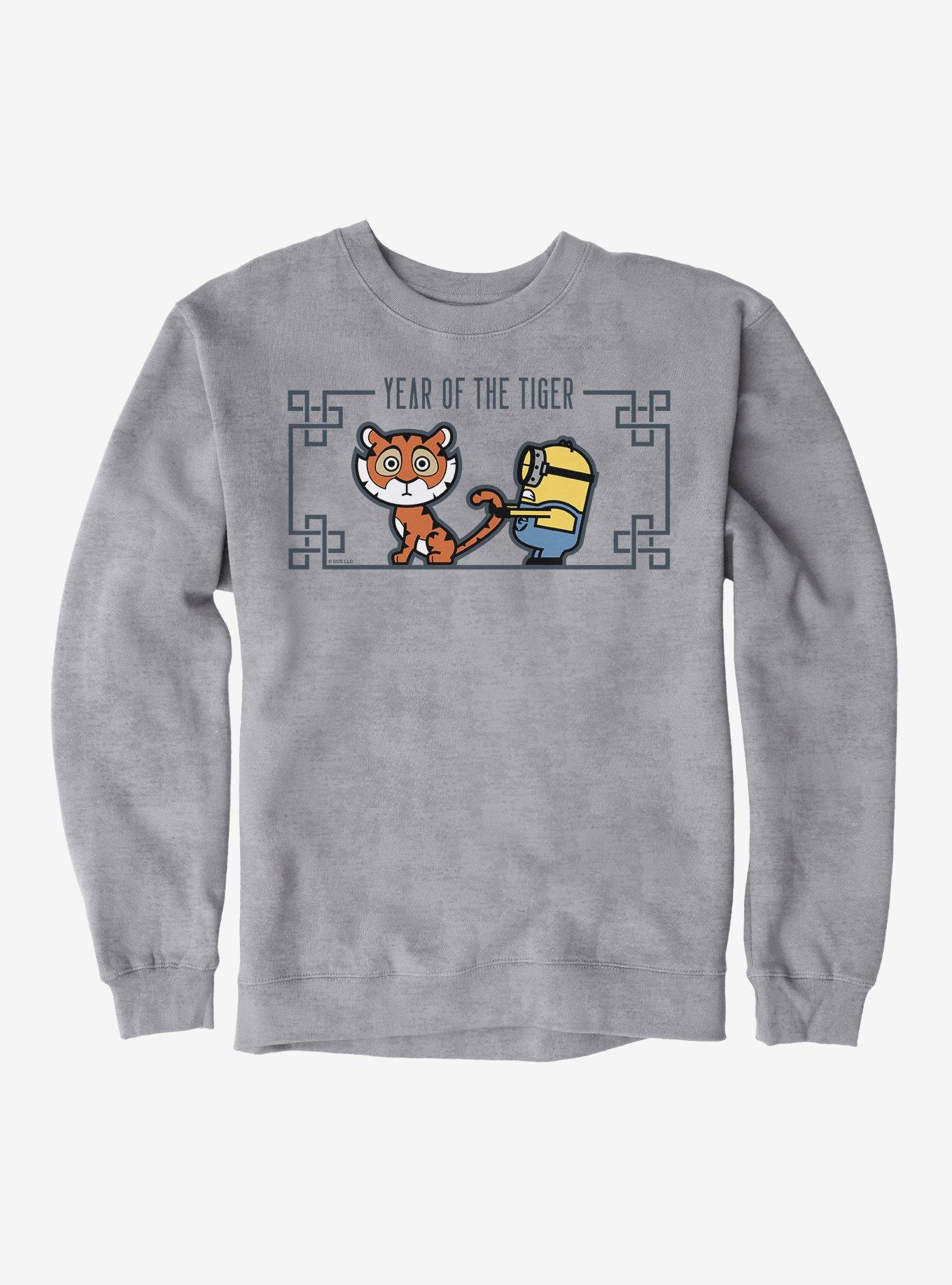 Minions Year of the Tiger By the Tail Sweatshirt, , hi-res