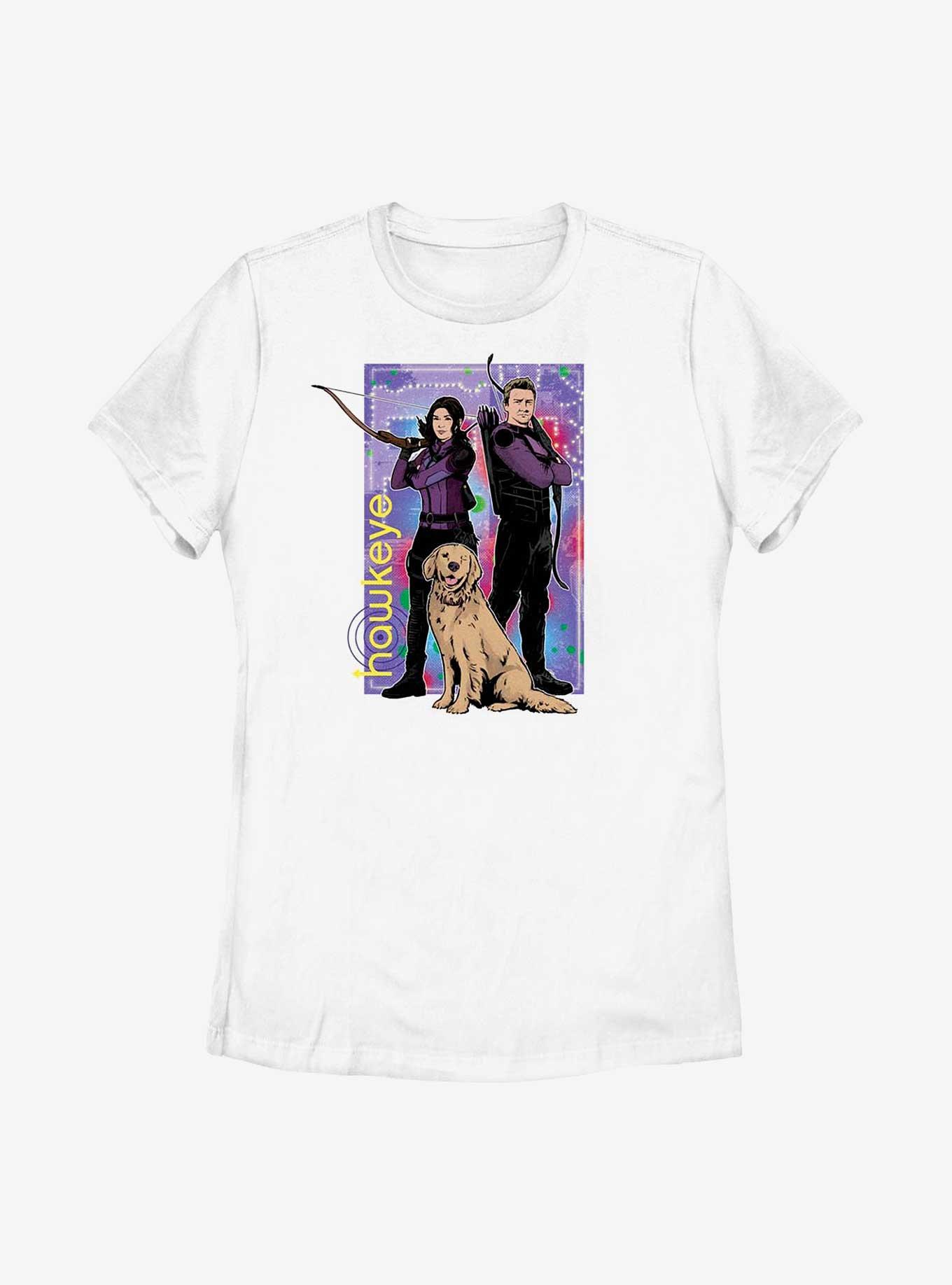 Marvel Hawkeye Business Partners Womens T-Shirt, WHITE, hi-res