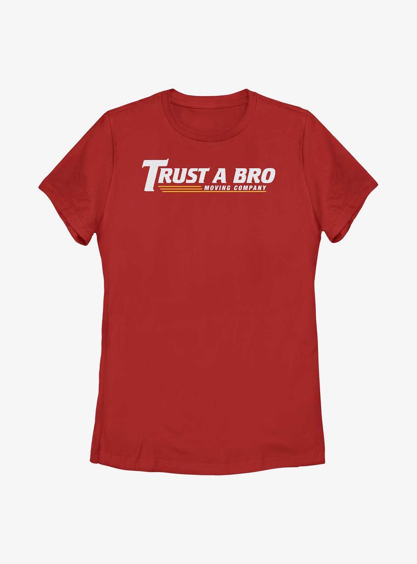 Marvel Hawkeye Trust A Bro Moving Company Womens T-Shirt, , hi-res