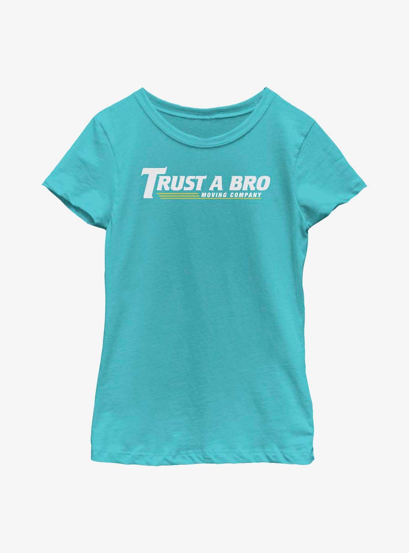 Marvel Hawkeye Trust A Bro Moving Company Youth Girls T-Shirt, , hi-res