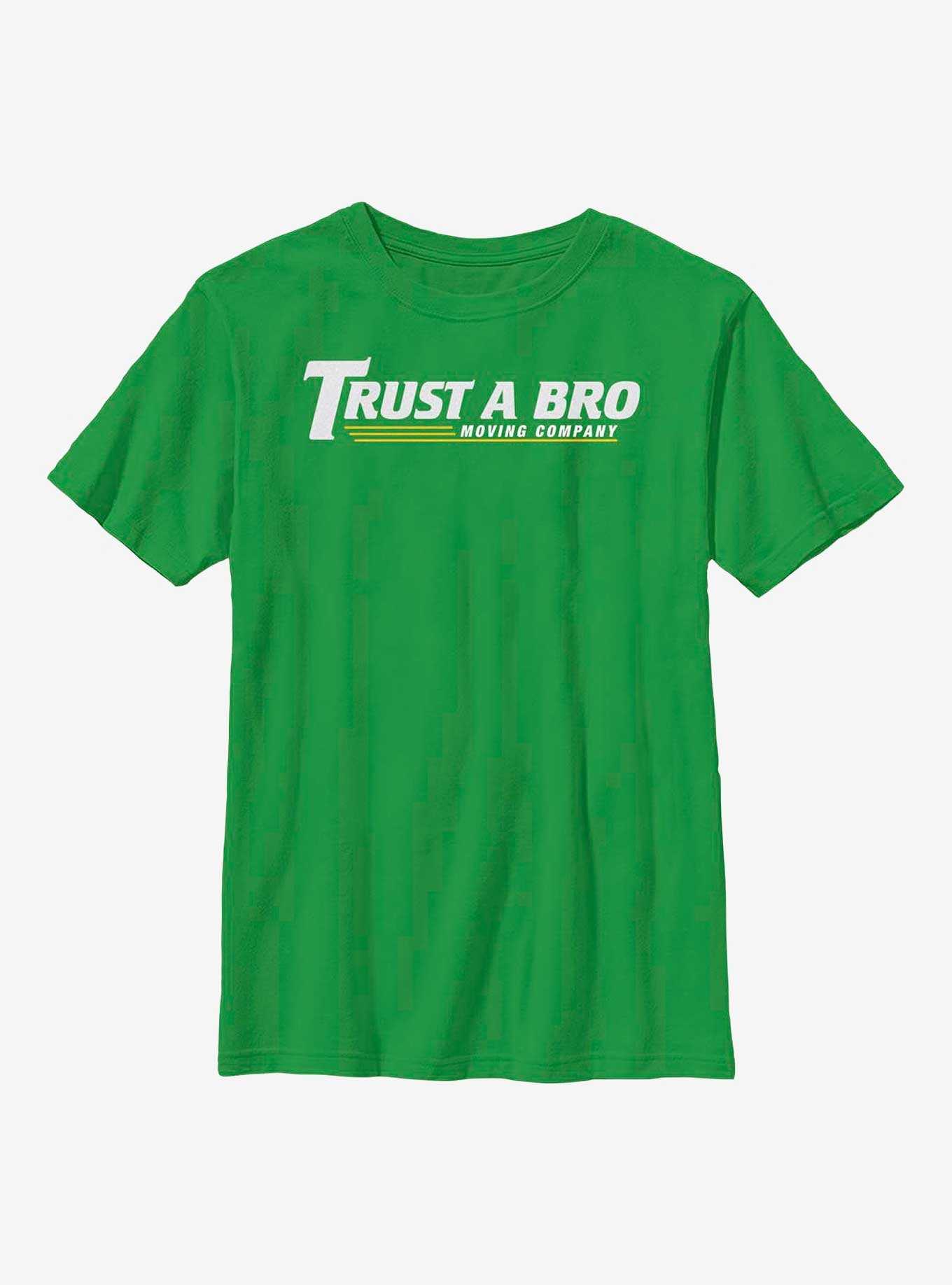 Marvel Hawkeye Trust A Bro Moving Company Youth T-Shirt, , hi-res