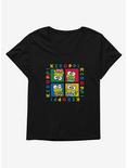 Keroppi Four Square Womens T-Shirt Plus Size, , hi-res