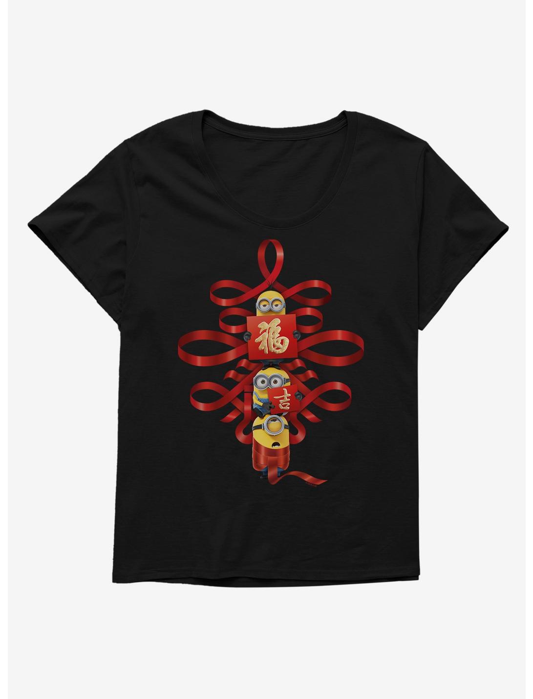Minions Chinese New Year Red Packet Womens T-Shirt Plus Size, , hi-res