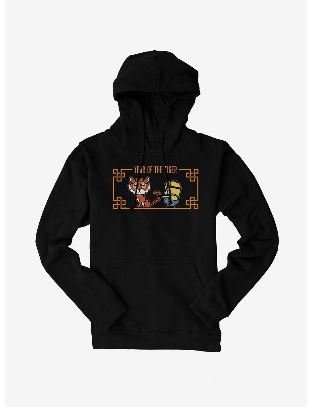 Minions Year of the Tiger By the Tail Gold Hoodie, , hi-res