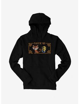 Minions Year of the Tiger By the Tail Gold Hoodie, , hi-res