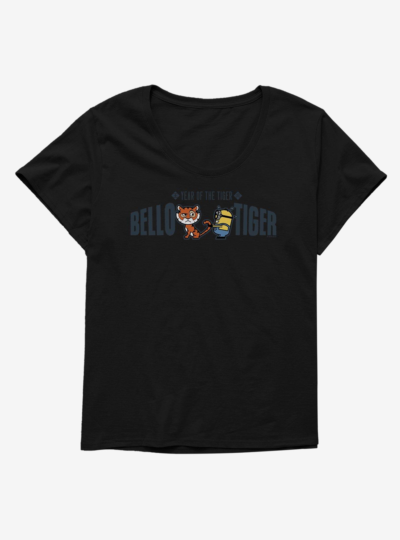 Minions Year of the Tiger Bello Style Girls T-Shirt Plus