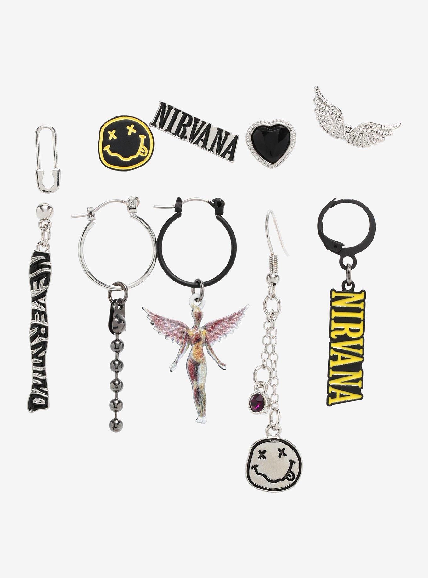 Nirvana Icons Mismatch Earring Set, , hi-res