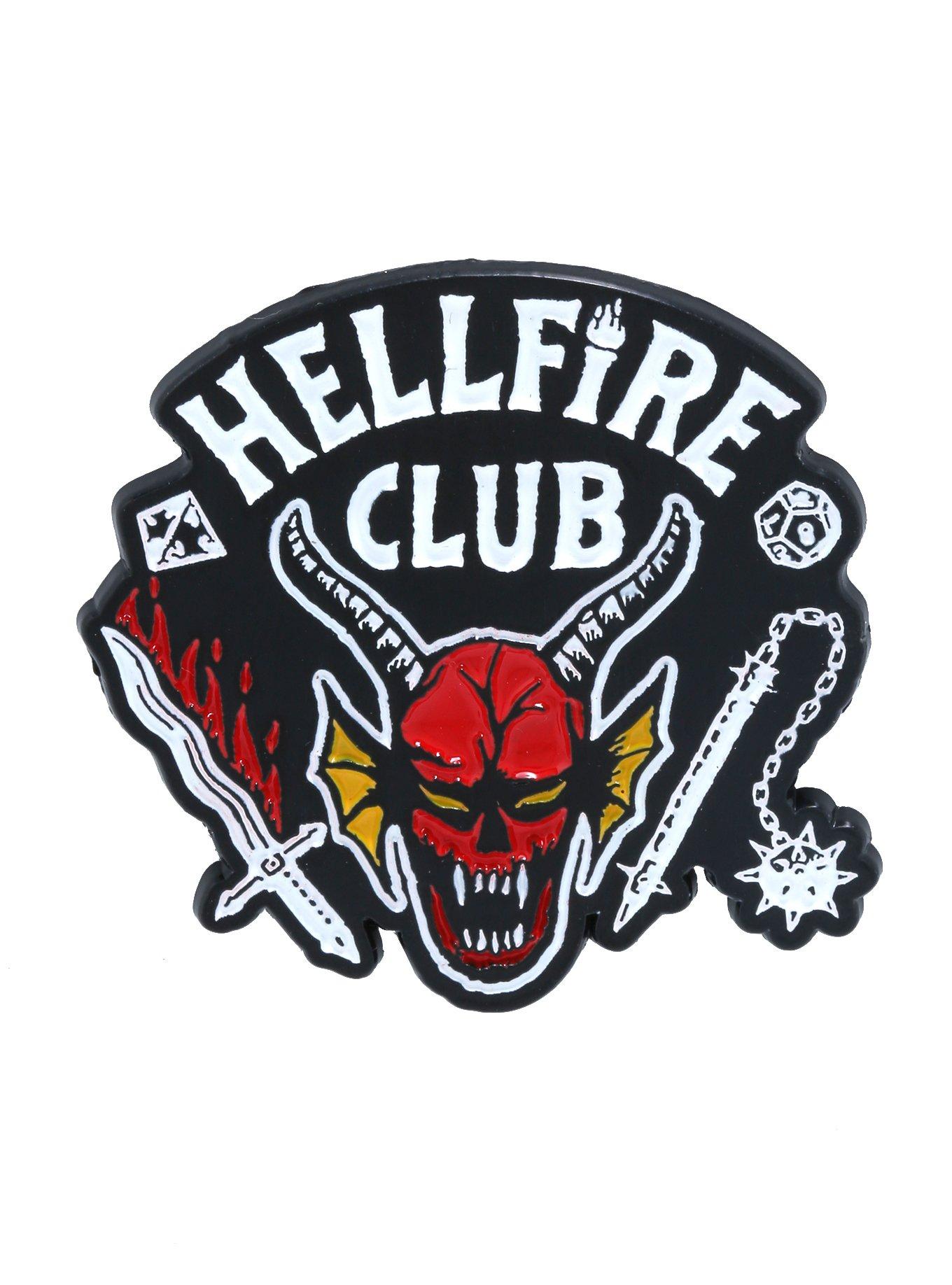 Stranger Things 4 Pin-Back Buttons 5-Pack Hellfire Club