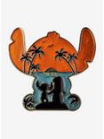 Disney Lilo & Stitch Sunset Beach Silhouette Enamel Pin - BoxLunch Exclusive, , hi-res