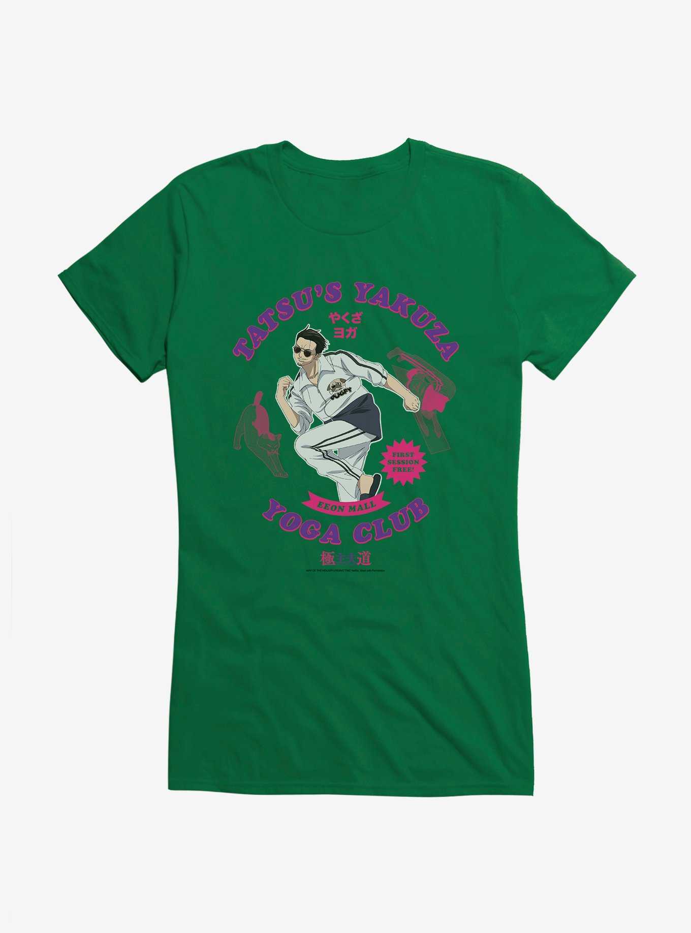 The Way of the Househusband Yakuza Yoga Club Dark Girls T-Shirt, , hi-res