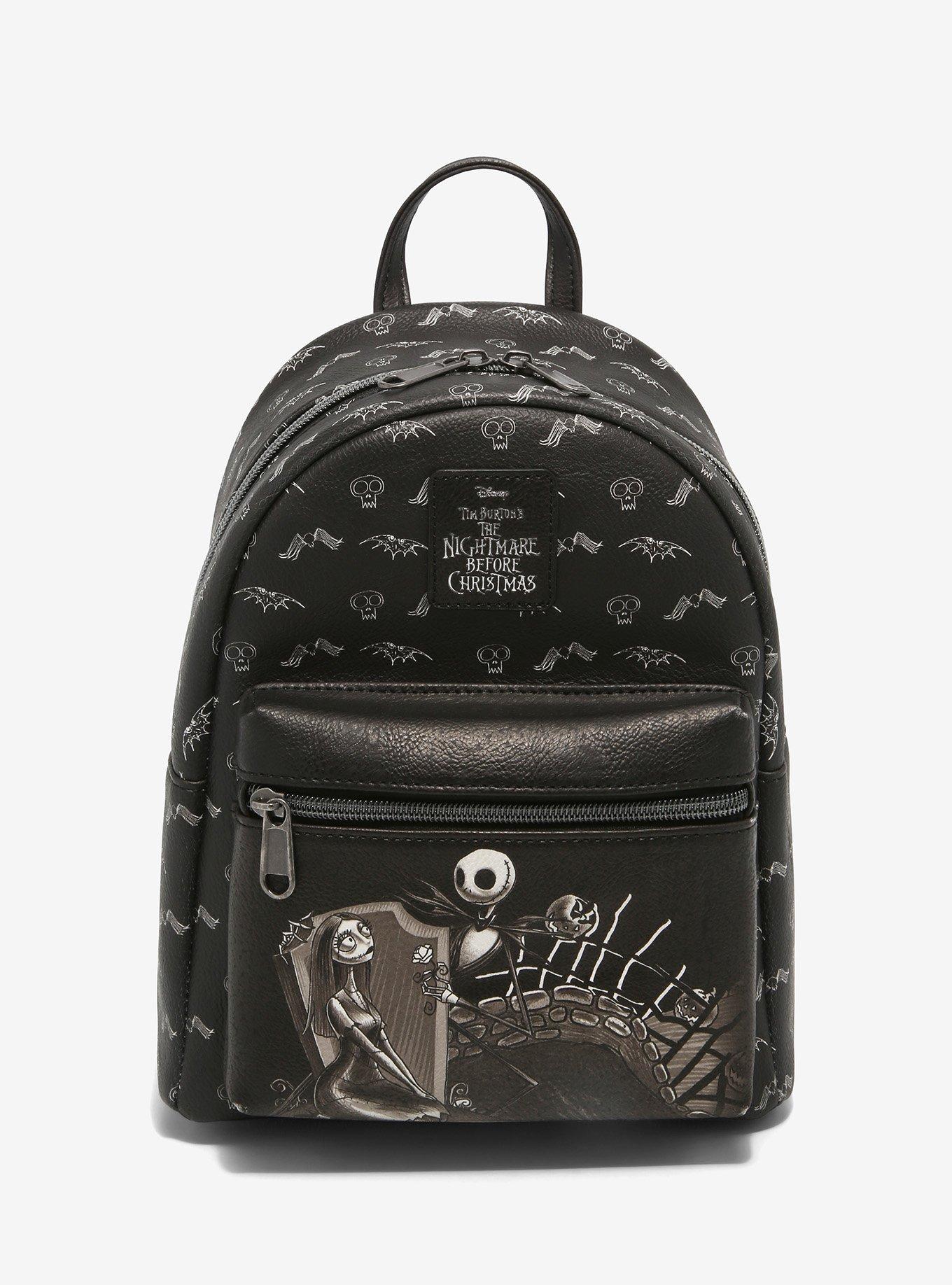 Nightmare Before Christmas Zero Graveyard Metallic Mini Backpack