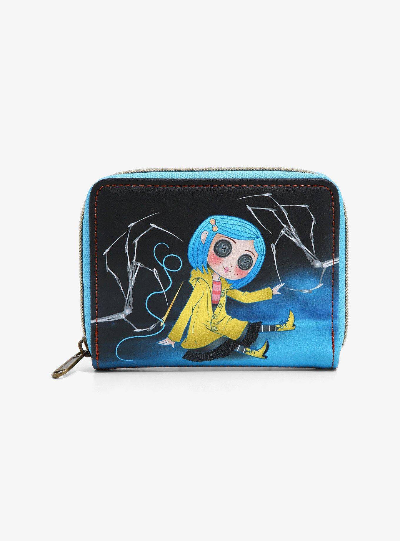 Loungefly Coraline Stars Cosplay Zip-Around Wallet