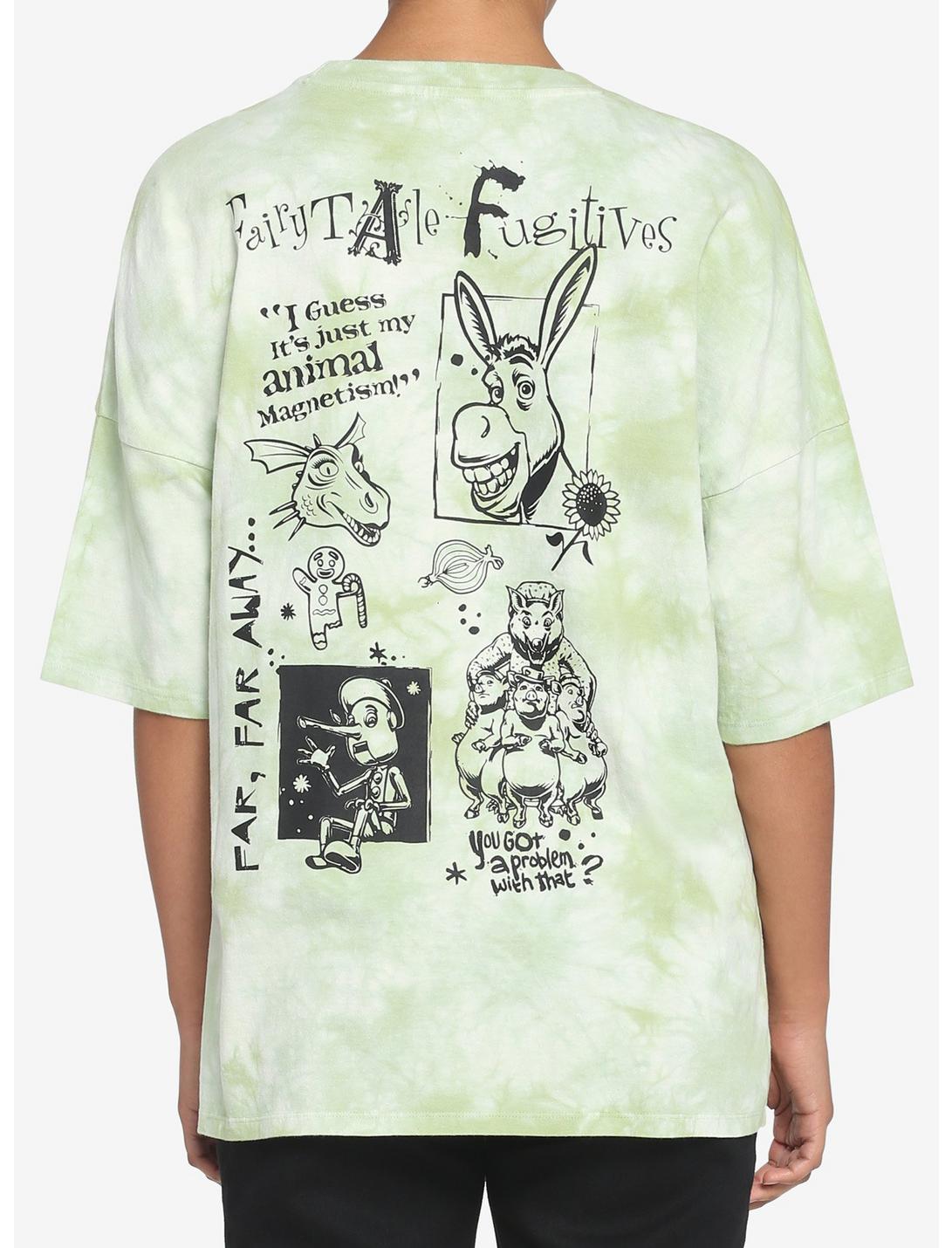 Shrek Fairy Tale Fugitives Tie-Dye T-Shirt, MULTI, hi-res