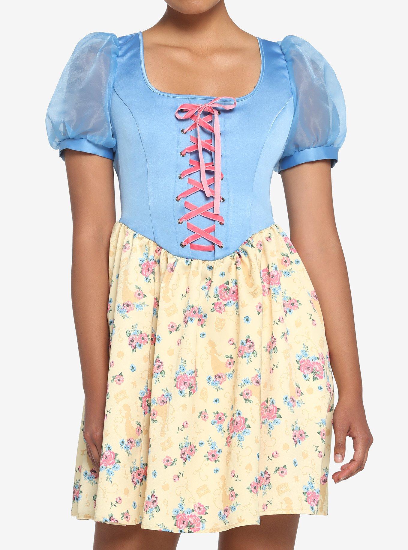 Serendipity Heiress Ice and Snow White Dress Blue Vest Bloomers Three Piece Set main image 0