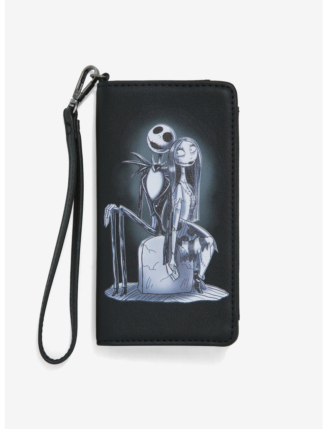 The Nightmare Before Christmas Jack & Sally Tech Wallet, , hi-res