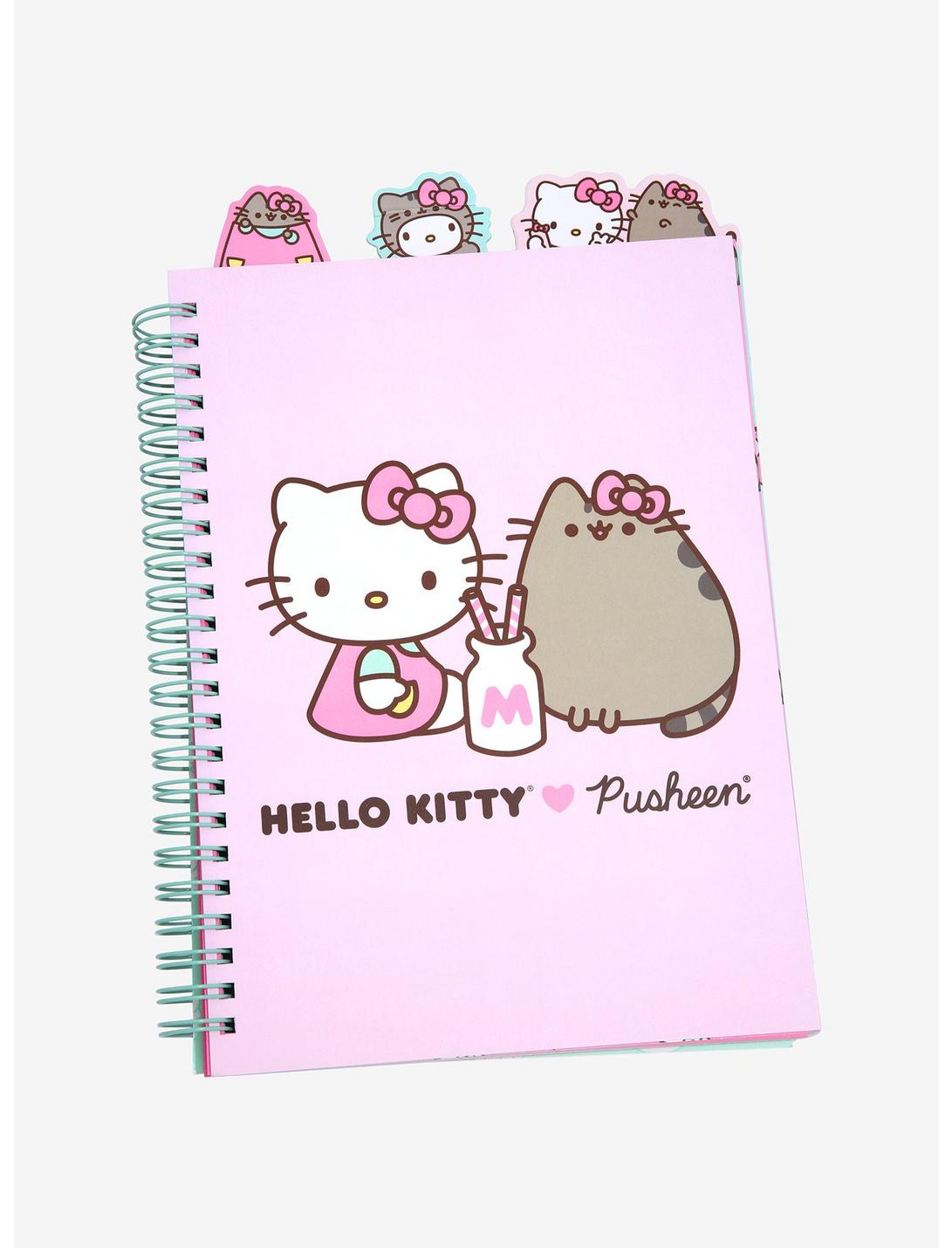 Hello Kitty X Pusheen Tabbed Journal, , hi-res