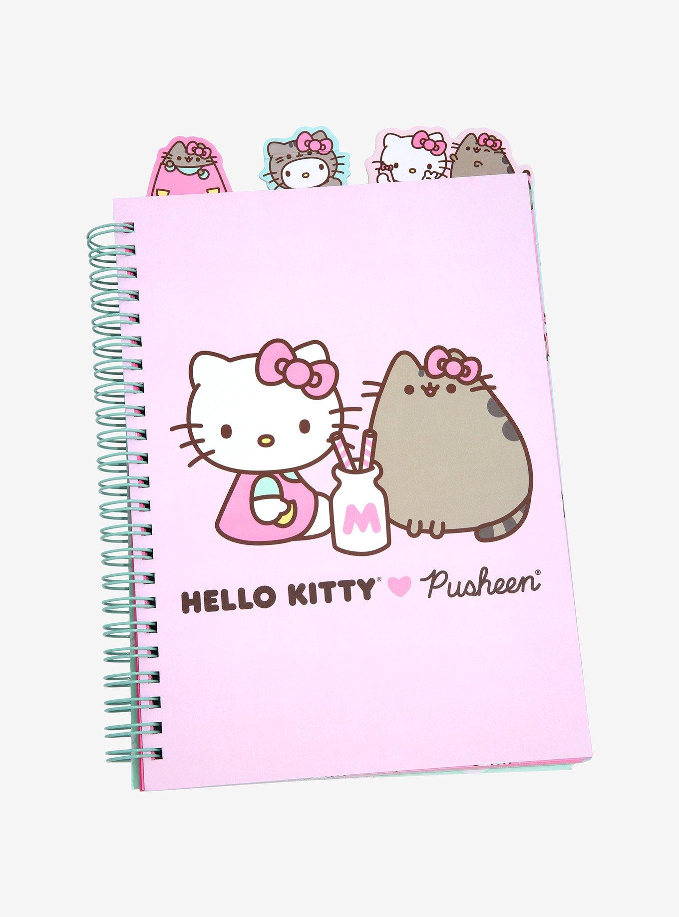 Hello Kitty X Pusheen Tabbed Journal, , hi-res